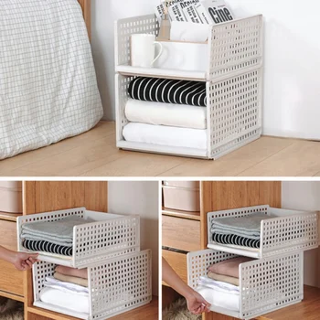 

White Closet Shelf Divider Board, PP Durable Wardrobe Organizing Classification Compartments Clothes Storage Holders Racks