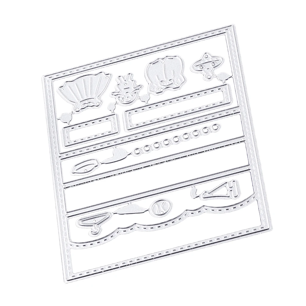 DIY Wardrobe Metal Cutting Dies Stencils Template Mould for DIY Scrapbook Phto Album Paper Christmas Craft Card Making