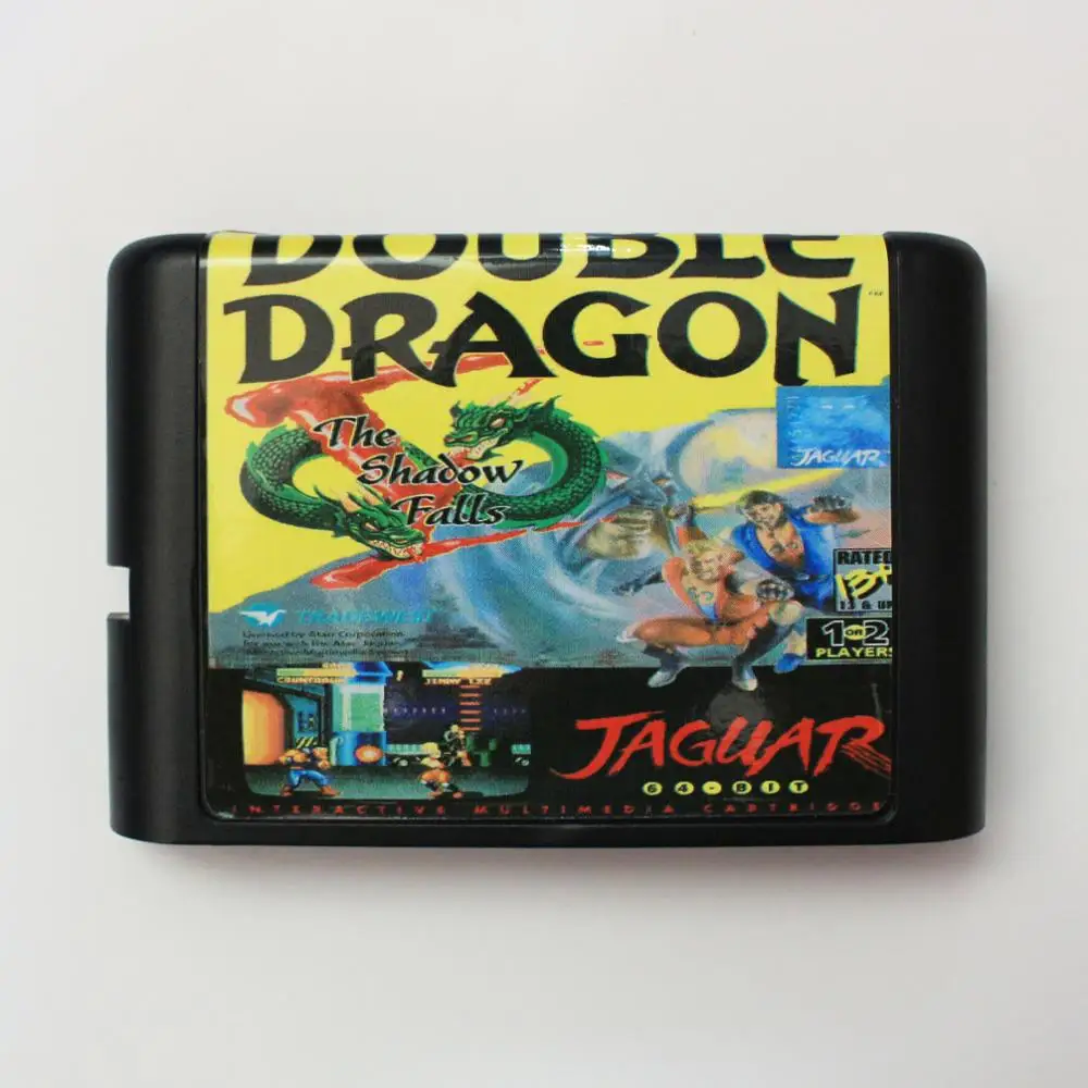 Двойной дракон 5 NTSC USA md 16 бит карточная игра для Sega игры Mega Drive Genesis|16 bit game card|bit card16 |