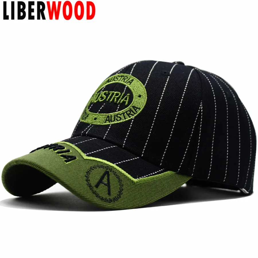 LIBERWOOD Высококачественная австрийская Повседневная Шапка Кепка с вышивкой