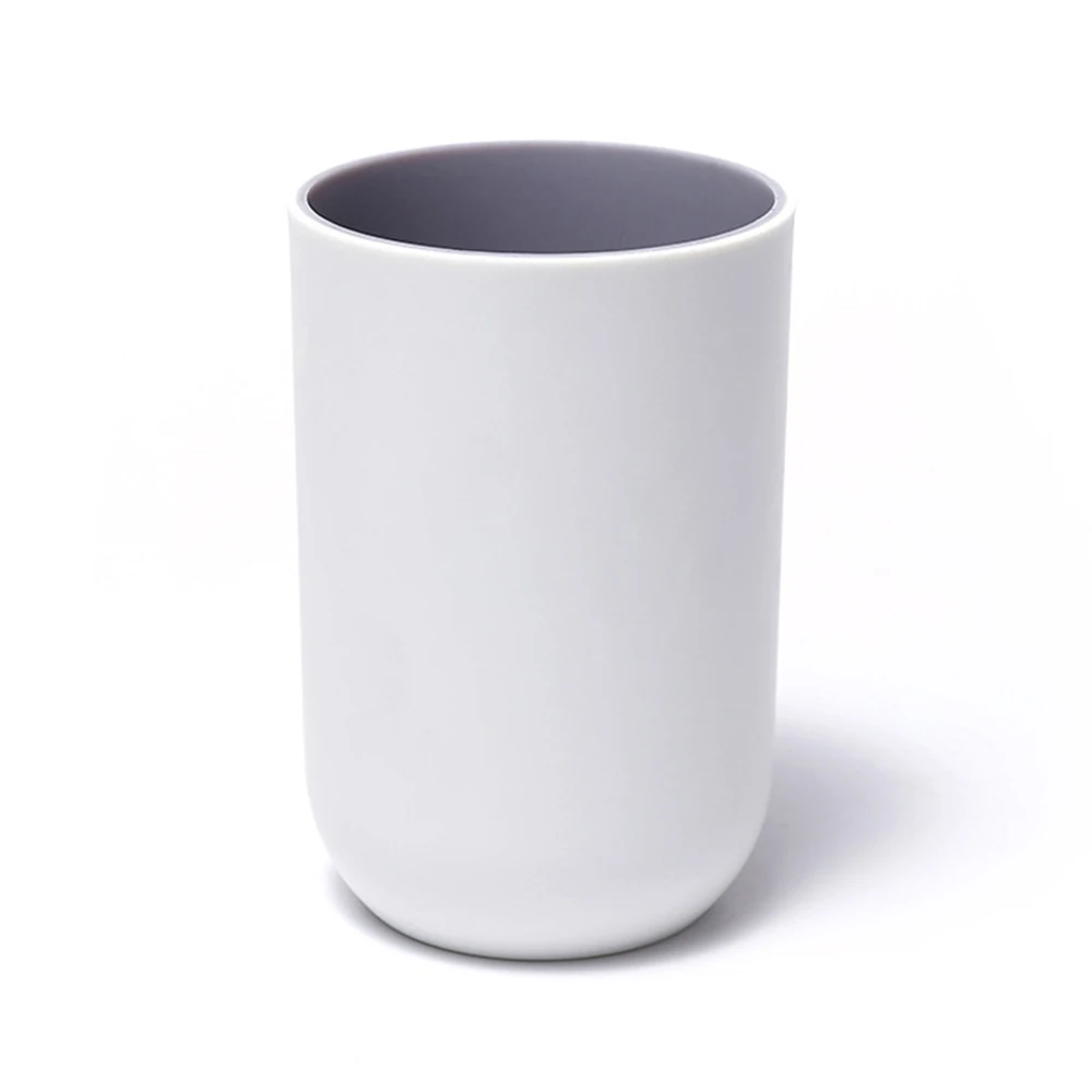 Простая двухцветная щетка My Teeth Cup, чашка для ванной, чашка для воды, простая креативная домашняя зубная щетка, чашка