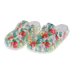 Women Pattern Working Shoes for Nurse Chef Kitchen Restauran