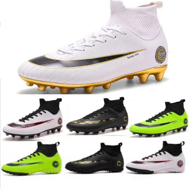 

Football Shoes Soccer Shoes For Kids Adults Soccer Cleats Male Athletic Training Sneakers Male Football Chaussures De Homme