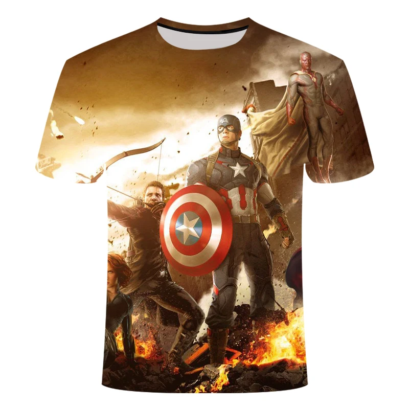 Дизайн футболка для мужчин/женщин marvel Мстители Endgame 3d Принт футболки человек короткий рукав Харадзюку стиль футболка Топы US размер - Цвет: TX1493