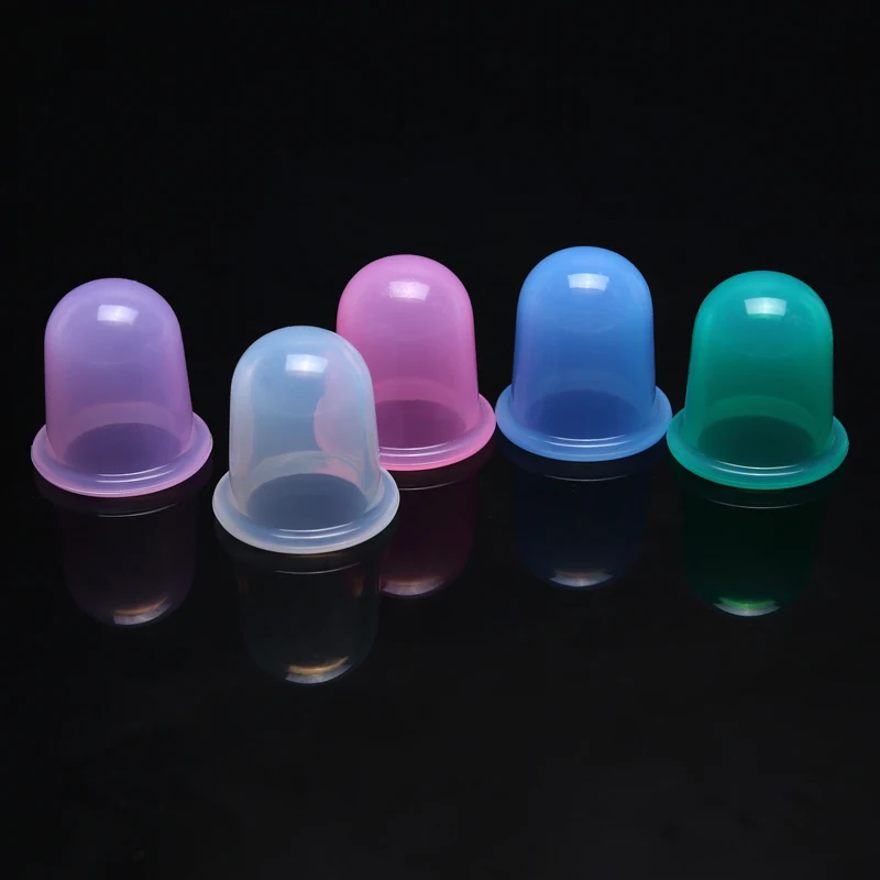 

5pc Family Health Care Silicone Vacuum Cupping Cups Body Massage Helper Anti Cellulite Vacuum Silicone Cupping Cups Brand