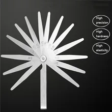 1 набор из нержавеющей стали щуп-щуп 100 мм Длина метрический щуп 23 лезвия зазор заполнения 0,03-1,0 мм инструмент для измерения толщины