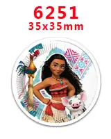 Кабошоны 30 шт мультфильм плоское украшение из смолы pr 6837 - Цвет: 6251