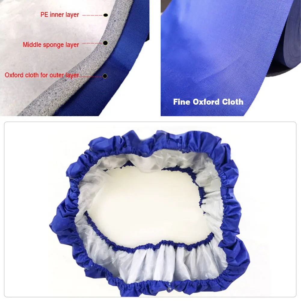 DurableRoundTrampolineEdgeCover3259inchTrampolineReplacement