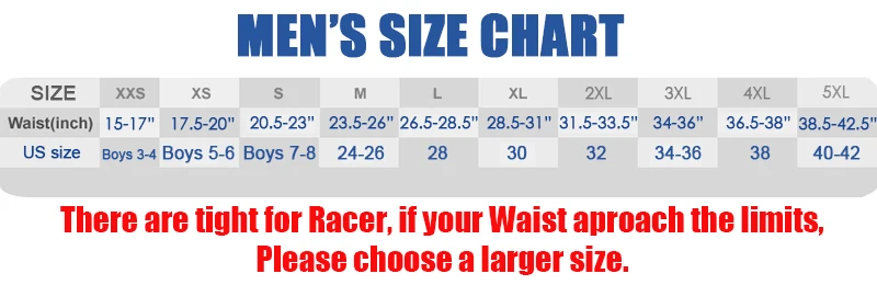 MEN'S BOY'S COMPETITION TRAINING RACING JAMMERS SWIMMING TRUNKS all size men swimming trunks