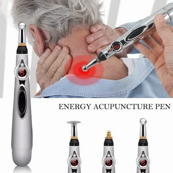 

Electronic Acupuncture Pen Electric Meridians Laser Acupuncture Machine Magnet Therapy Instrument Meridian Energy Pen Massager