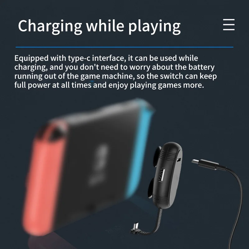 OTG Удлинительный кабель для зарядки с адаптером для Ns Switch 2 в 1 для nintendo Switch зарядный геймпад кабель контроллера 2 присоски