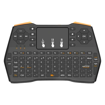 

2.4GHz Wireless Keyboard Mini Air Mouse with Highly Sensitive Touchpad for Laptop PC JR Deals