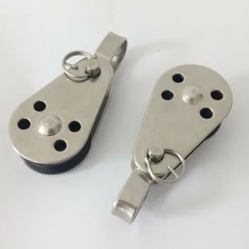 

Kayak Nylon Pulley Block Wear resistant Removable Pin Bracket Stainless Steel