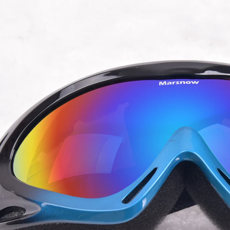 FG05 мужские и женские зимние профессиональные лыжные очки UV400 Анти-противотуманные лыжные очки снежные лыжные очки