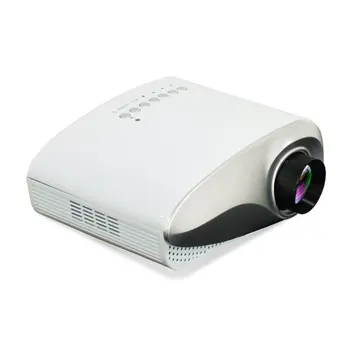 

White Mini Home Cinema Mini Draagbare 1080P 3D HD LED Projector Multimedia Home Theater USB VGA HDMI TV