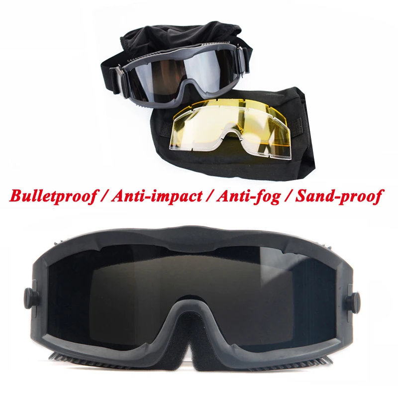 Тактические Пейнтбольные CS страйкбол спортивные Баллистические защитные очки
