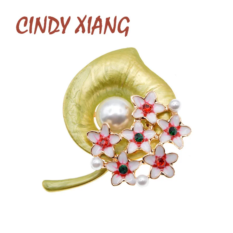 CINDY XIANG Стразы маленькая Автомобильная булавка броши для женщин Креативный