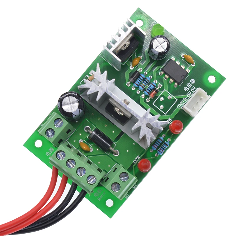 CCM6N PWM DC motor speed controller 6V12V24V30V DC positive and negative controller positive and negative switch