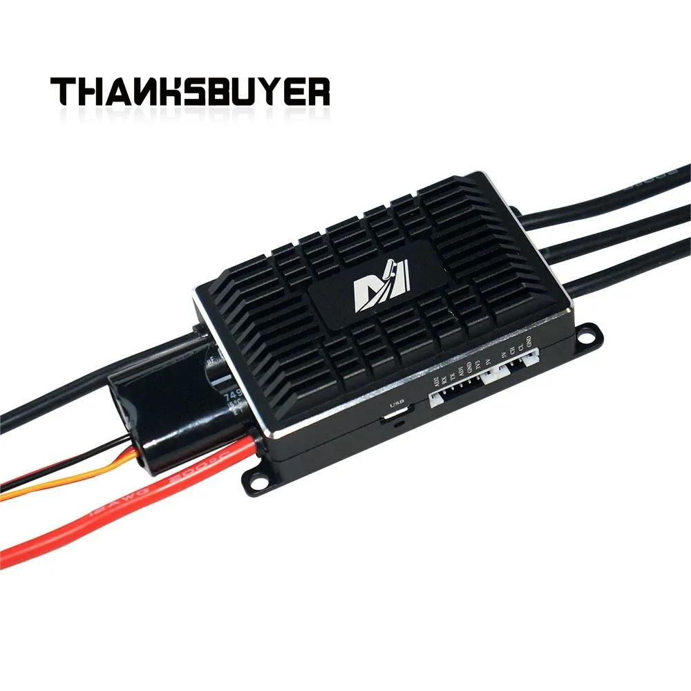 

100A 3-12S Electric Skateboard V-ESC Speed Controller with Aluminum Case For Esk8 Fight Robots MTVESC100A