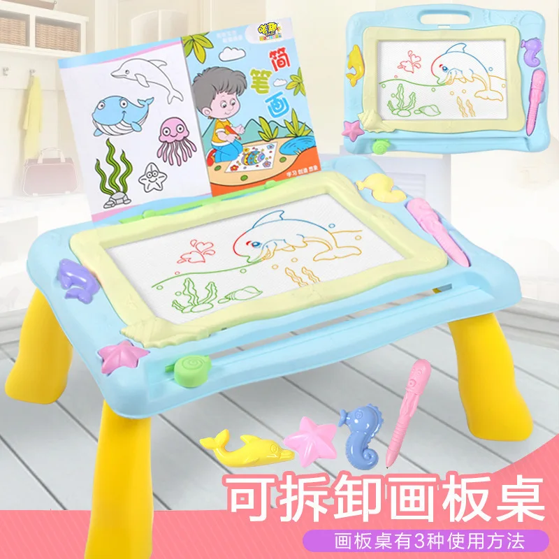 

Children hua ban zhuo Color Hand Drawing Board Graffiti Drawing Board Magnetic Drawing Board Learning Early Childhood Educationa