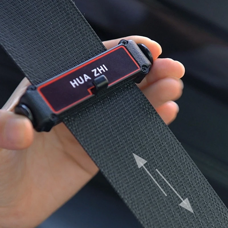 

2Pcs Auto Safety Belt Fastener Car Seat Belt Buckle Clip Stopper Elasticity Regulator Protection Auto Interior Accessories