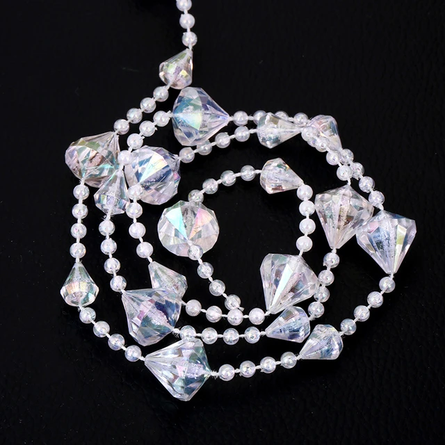 2pcs Artificial Crystal Garland Strand