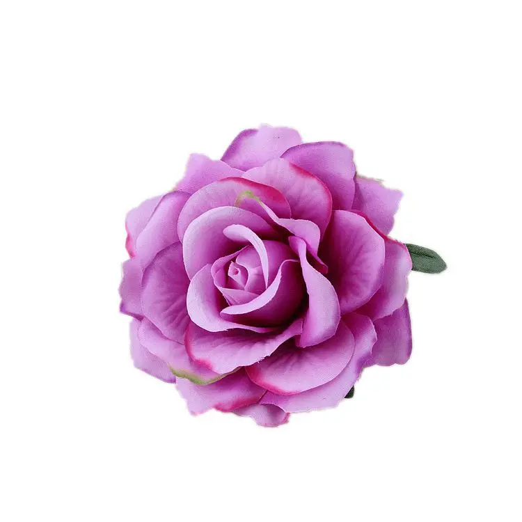 INS New Style Model Flower Hair Accessories Seaside Holiday Head Lace Barrettes Dance Performance Rose Corsage