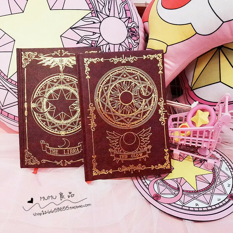 Аниме карты Captor Sakura ноутбук Pocketbook Волшебный Массив блокнот портативная книга