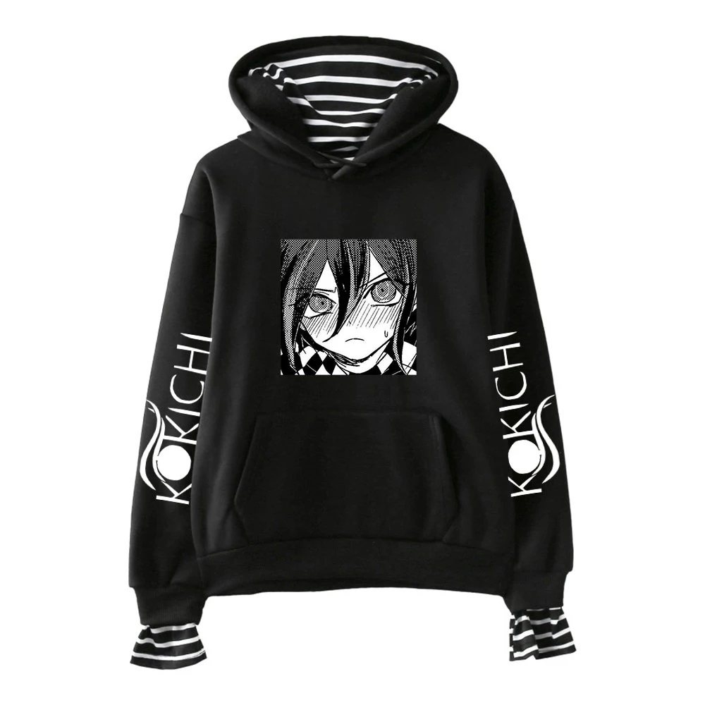 

Kokichi Ouma новые толстовки свитшоты для мужчин и женщин пуловер с принтом унисекс Harajuku Tracksui