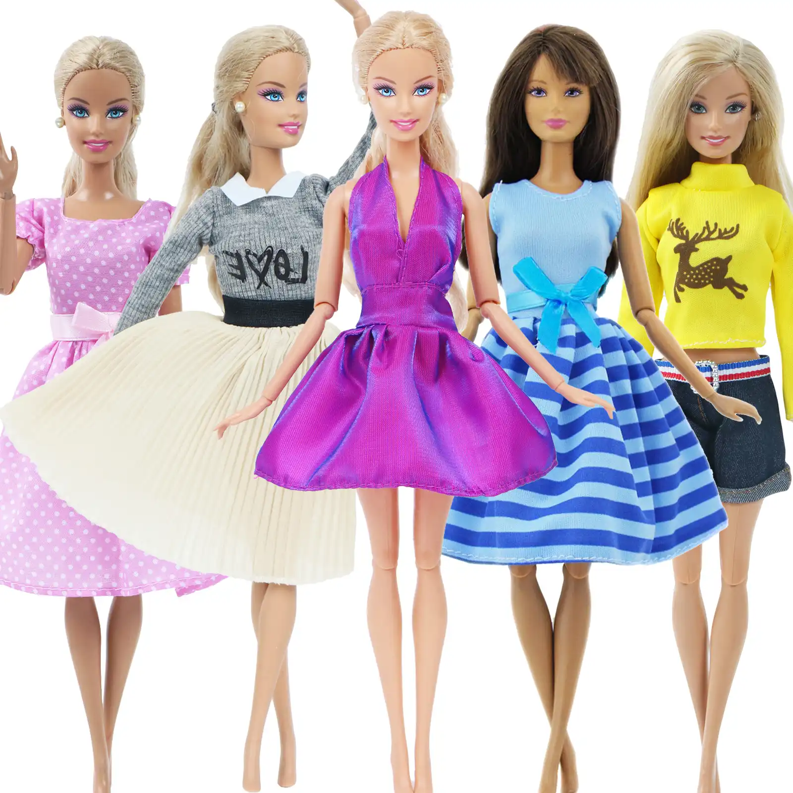 paquetes de ropa para barbie