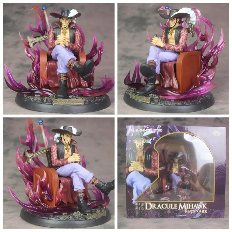 Аниме one piece/Sea King GK Throne Hawkeye M Hawke Seven Wu Hai Garage Kit Модель