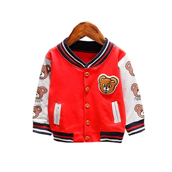 

New Spring Autumn Baby Cartoon Clothes Children Boys Girls Fashion Print Jacket Kids Infant Sportswear Toddler Casual Clothing