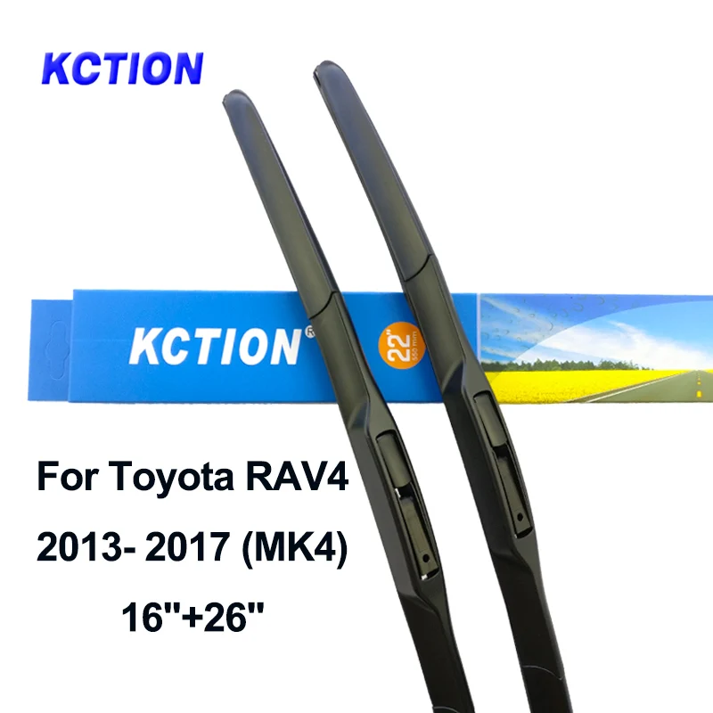 Лобовое стекло гибридные передние щетки стеклоочистителя заднего стеклоочистителя аксессуары для Toyota RAV4 подходящий крючок рычаг модель года от 1994 до