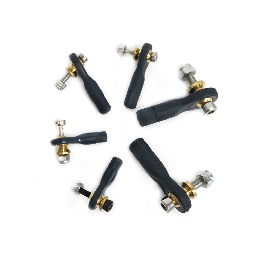 10pcs M2 M2.5 M3 Rod End Rc Ball Joint Link With Screw Set For Rc