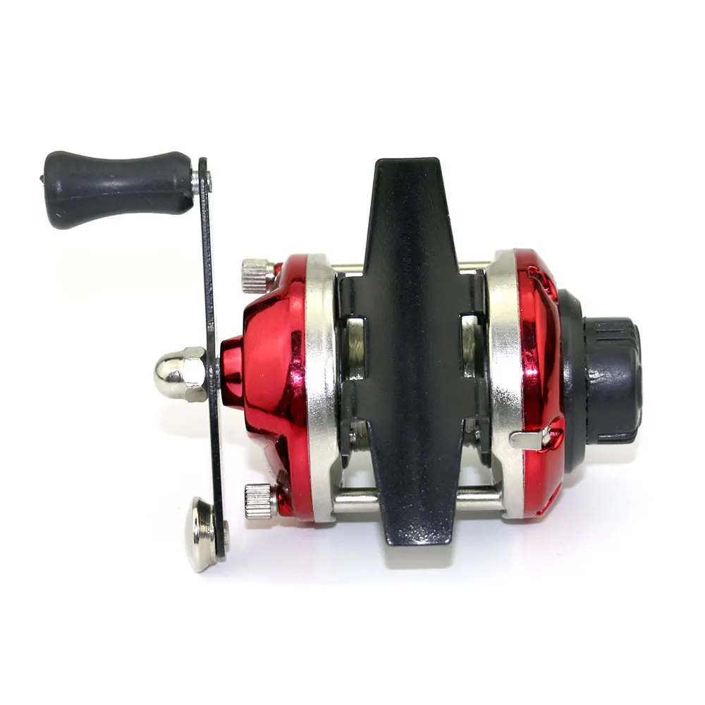 Mini Fishing Tackle Winter Outdoor with Line Alloy Waterproof Spinning Wheel Fishing Reel Gapless High Quality