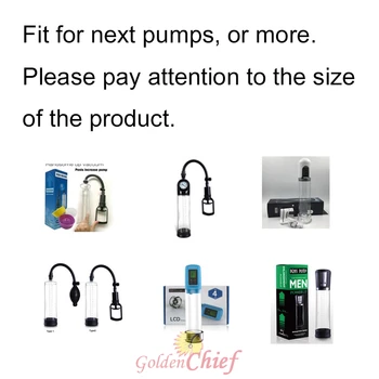 Electric Penis Pump Accessory Soft Silicone Sleeve Sex Product Enlargement Device Replacement Seal Stretchable Cover For Most 5