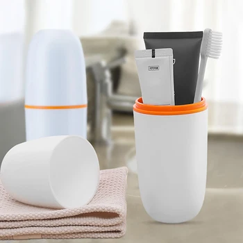 

GURET Creative Travel Bathroom Set Toothpaste Toothbrush Storage Box Outdoor Travel Wash Cup Portable Bathroom Accessories