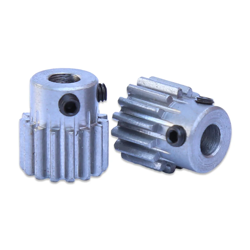 

1M18teeth Spur gear good quality motor gear inner hole 6/8/10 mm finishing gear with top screw