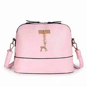 

Sleeper #W401 2019 NEW Women Messenger Bags Mini Bag Deer Toy Shell Shape Bag Shoulder Bags сумка женская solid Free Shipping