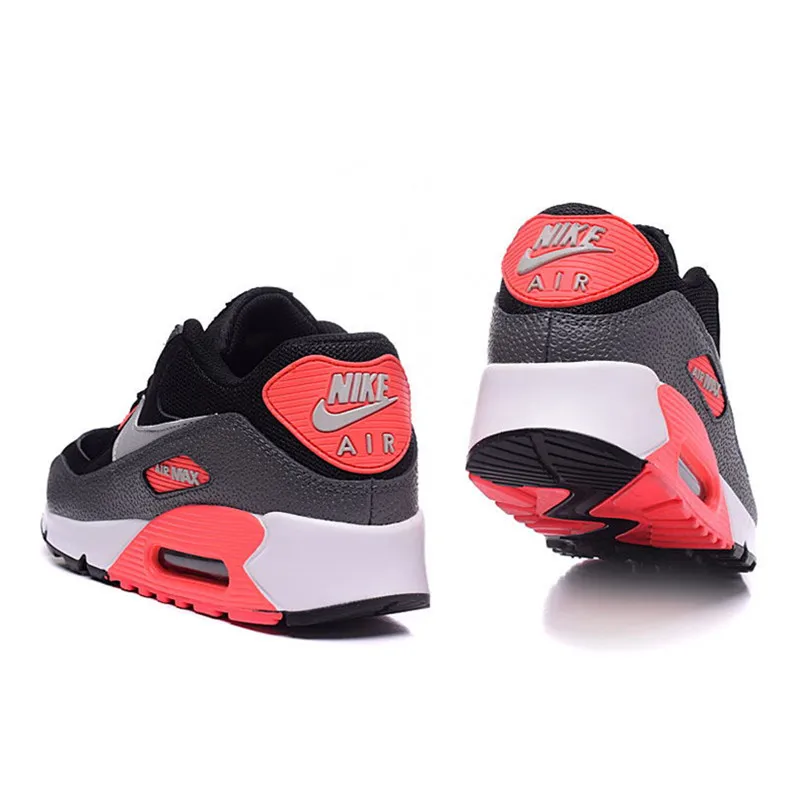 Оригинальные мужские кроссовки для бега Nike Air Max 90 эфирные, износостойкие, классические, спортивные, уличные, сетчатые, дышащие кроссовки 537384-111