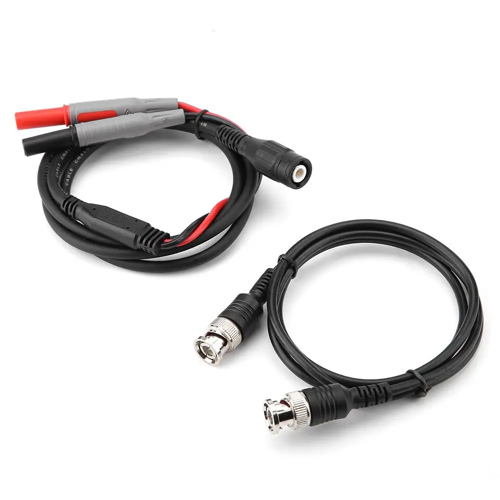 P1600F 18 in 1 Pluggable Replaceable Multimeter Probe Test Lead Kits BNC Test Cable with Alligator Pliers Needle Tip Feeler Set