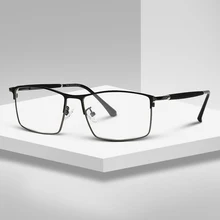 Бизнес оправа для мужских очков синий свет блокировка очки мужские компьютерные уличные очки Защита глаз рамка очки PL1170