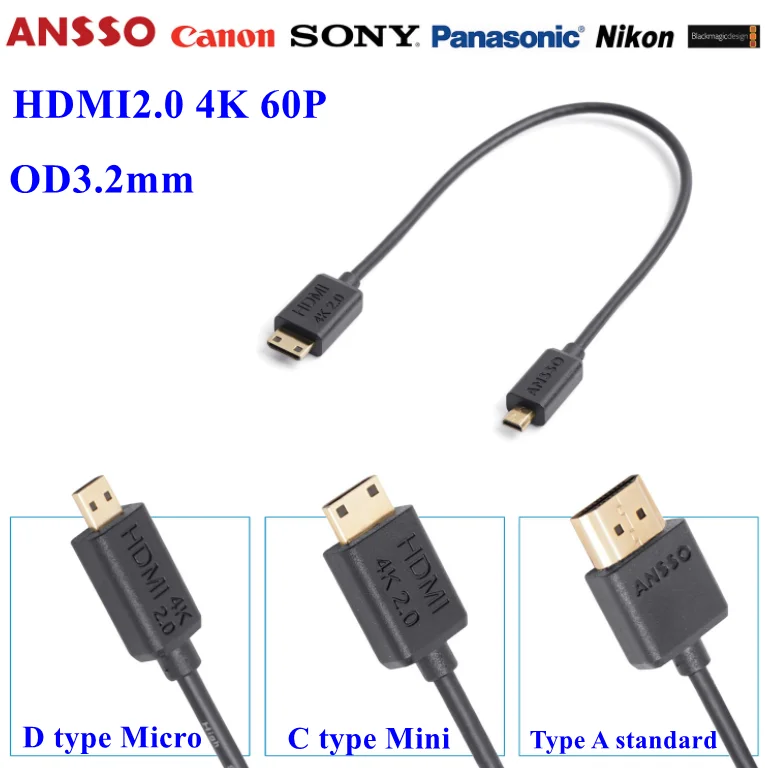Мини & Micro HDMI-Совместимость беспилотный воздушный фотографии FPV передача
