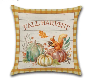 

Soft Pillow Cover Home Pillow Case Animal Letter Printed Vintage Dining Living Room 2020 New Arrival