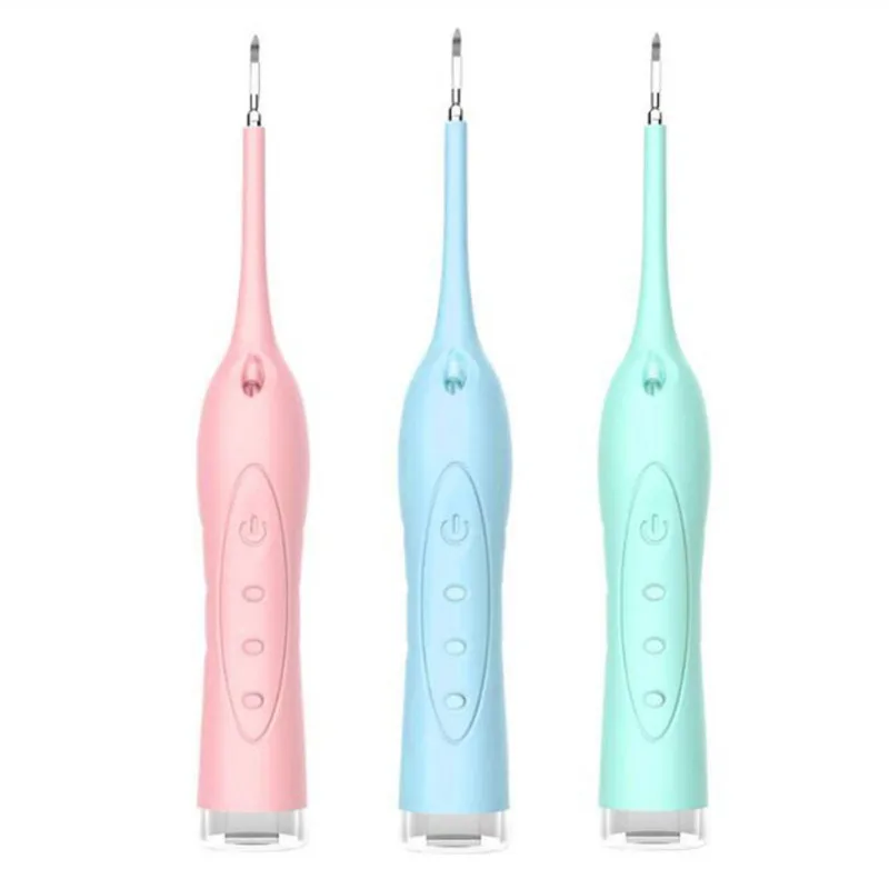 Make Up USB Электрический звуковой Стоматологический Скейлер очиститель зубов удаление пятен зубной камень с головками зубной щетки+ рот зеркало+ шлифовальные головки