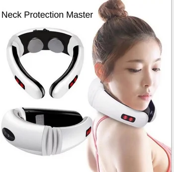 

Electromagnetic Pulse Neck Massager Back Massage Gua Sha Kneading Acupuncture Body Relaxation Physical Therapy Health Equipment