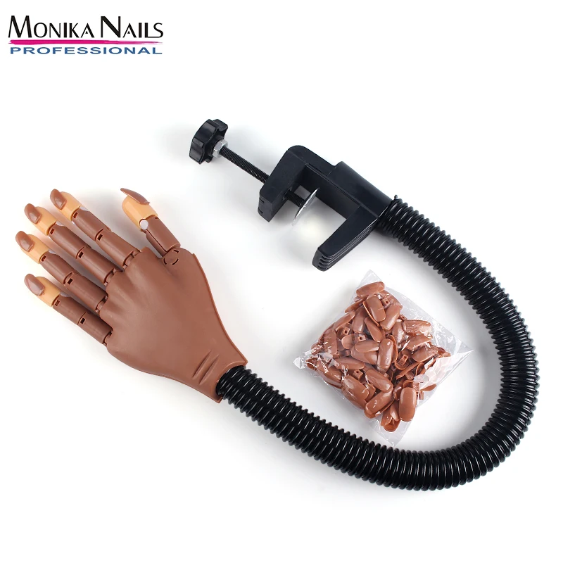 Fake Hands Model Painting-Tool Manicure Practice-Equipment Prosthetic Nail-Art-Making