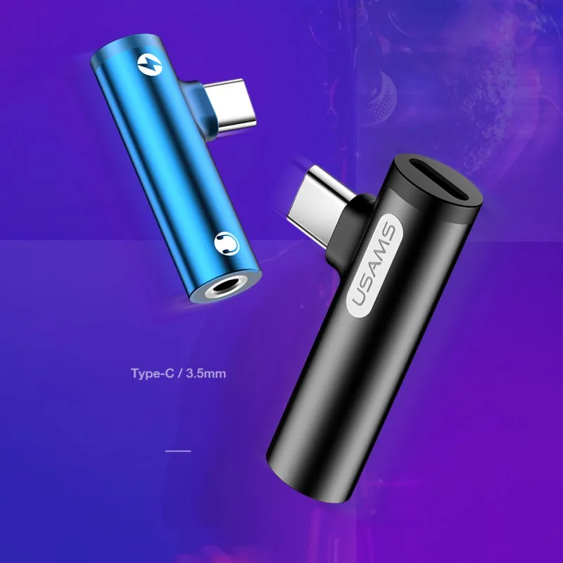Комбинированный аудио адаптер для серии Huawei samsung для 1+ 7pro серии type-C+ 3,5 мм Jack адаптер