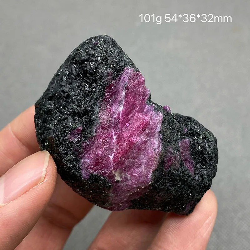 Best! 100% natural Myanmar Fluorescent Ruby rough mineral stones and crystals healing crystals quartz gemstones