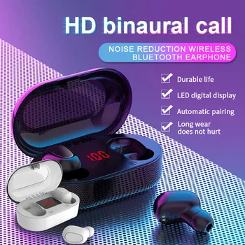 

Bluetooth Earphones LED Smart Power Bank TWS Wireless Headphones Gaming For Xiaomi Mi Note 10 Pro Mi10 CC9 Pro CC9e 9 Lite 8 SE